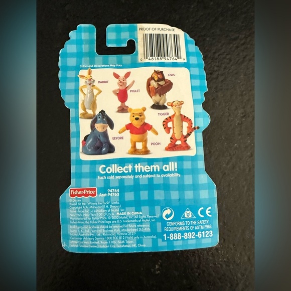 Vintage 2000 Winnie the Pooh Figure – New in Package - Picture 6 of 8